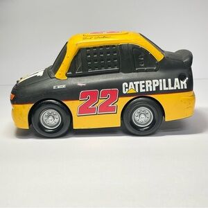 Caterpillar Black and Yellow Toy‎ Car NASCAR Ward Burton​